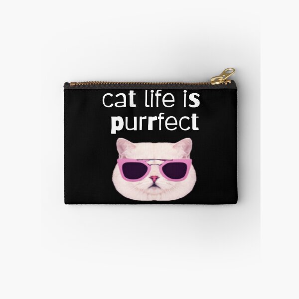 Item preview, cat life is purrfect  designed and sold by Chillledtimes.