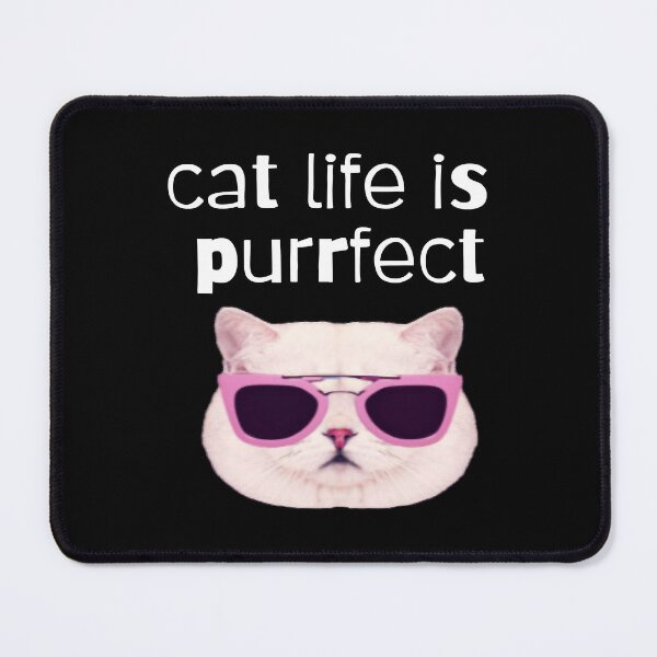 Item preview, cat life is purrfect designed and sold by Chillledtimes.