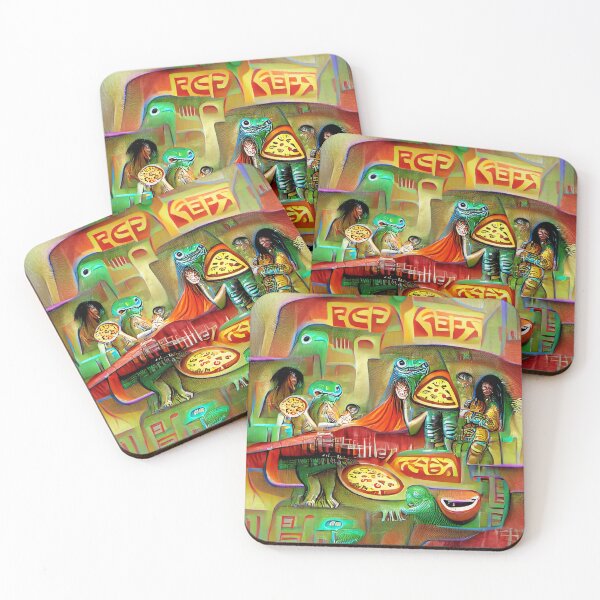 Item preview, Interdimensional Aztec Pizza designed and sold by Cord75.