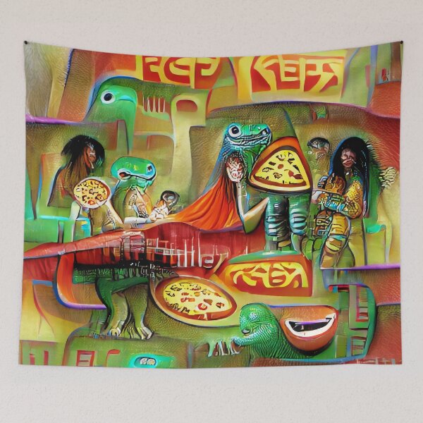 Item preview, Interdimensional Aztec Pizza designed and sold by Cord75.