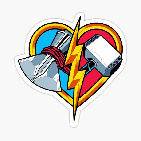 Thunder Stickers for Sale | Redbubble