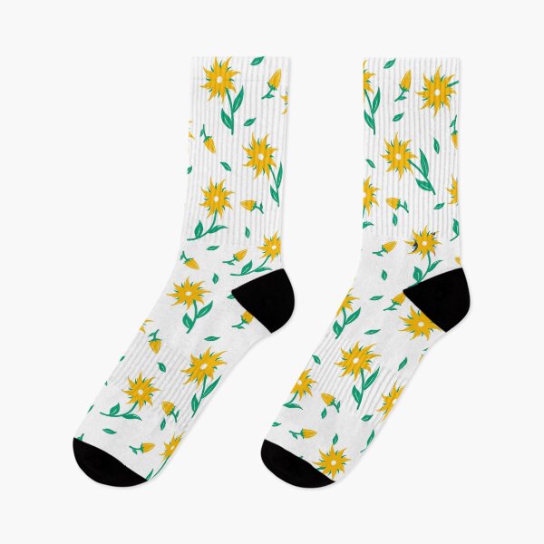 Item preview, Yellow turquoise flower pattern designed and sold by Kritzel-Claudi.