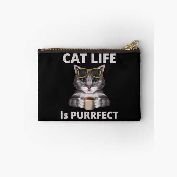 Item preview, CAT LIFE IS PURRFECT  designed and sold by Chillledtimes.