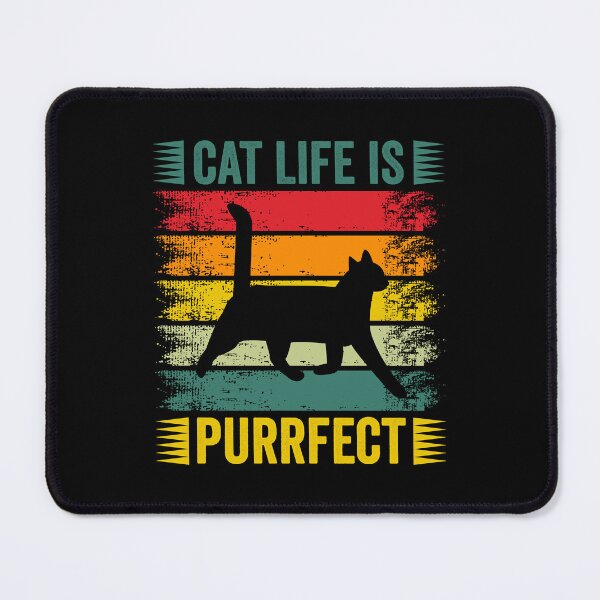 Item preview, Cat Life Is Purrfect designed and sold by Chillledtimes.