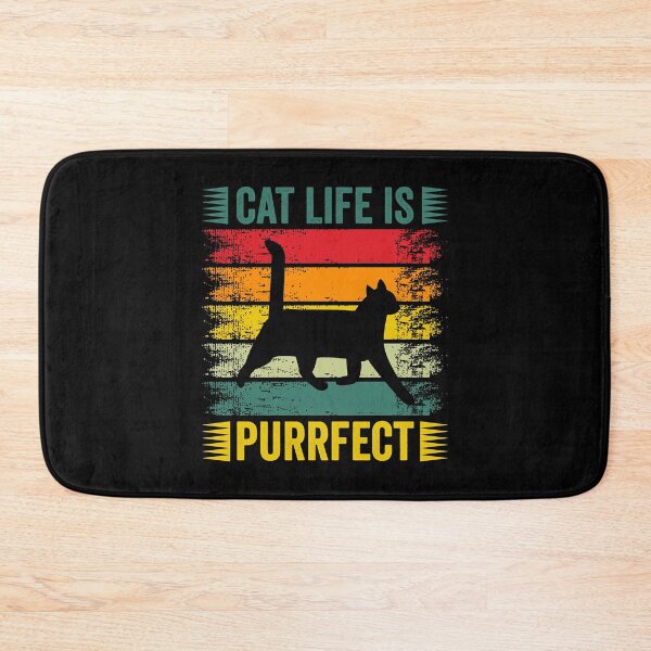 Item preview, Cat Life Is Purrfect designed and sold by Chillledtimes.