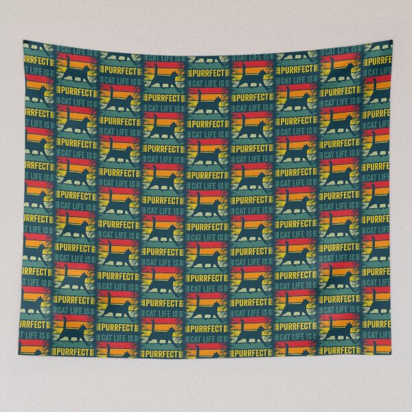 Item preview, Cat Life Is Purrfect designed and sold by Chillledtimes.