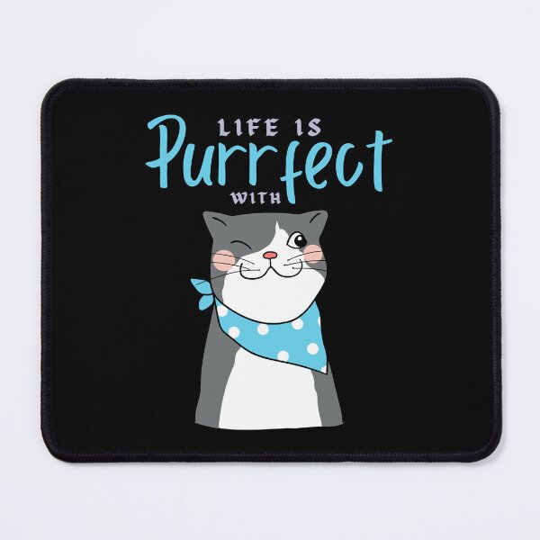 Item preview, Cat Life Is Purrfect designed and sold by Chillledtimes.