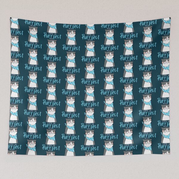Item preview, Cat Life Is Purrfect designed and sold by Chillledtimes.