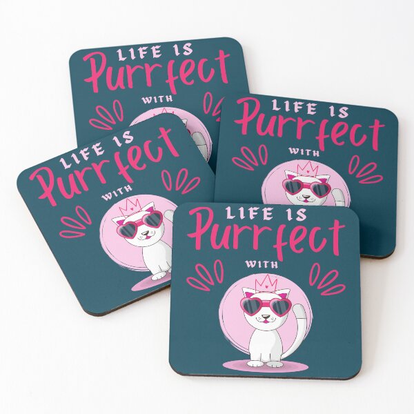 Item preview, Cat Life Is Purrfect designed and sold by Chillledtimes.