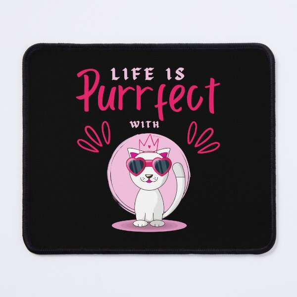 Item preview, Cat Life Is Purrfect designed and sold by Chillledtimes.