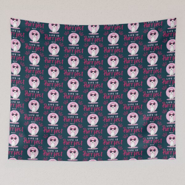 Item preview, Cat Life Is Purrfect designed and sold by Chillledtimes.