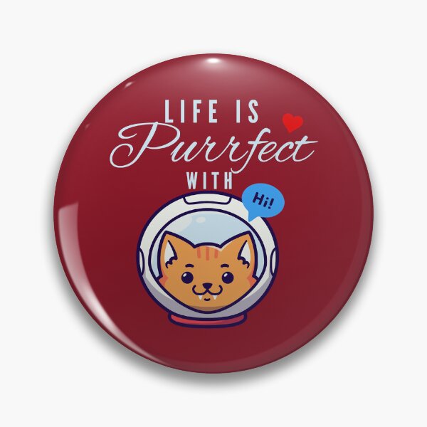Item preview, Cat Life Is Purrfect designed and sold by Chillledtimes.
