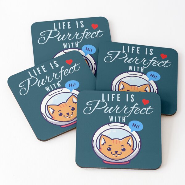 Item preview, Cat Life Is Purrfect designed and sold by Chillledtimes.
