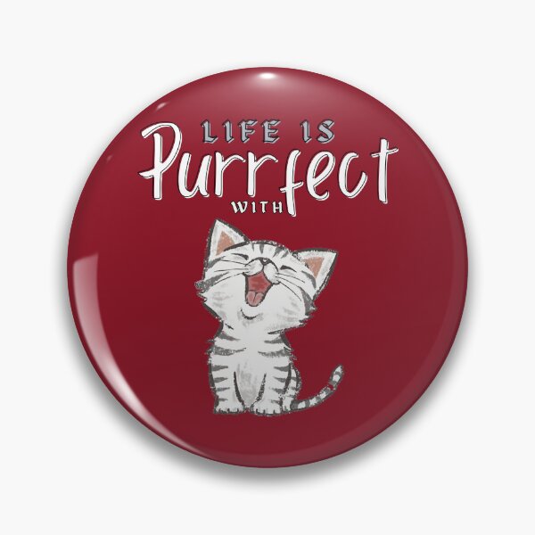 Item preview, Cat Life Is Purrfect designed and sold by Chillledtimes.