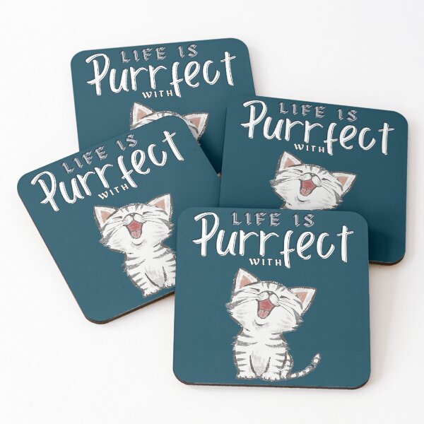 Item preview, Cat Life Is Purrfect designed and sold by Chillledtimes.