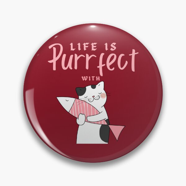 Item preview, Cat Life Is Purrfect designed and sold by Chillledtimes.