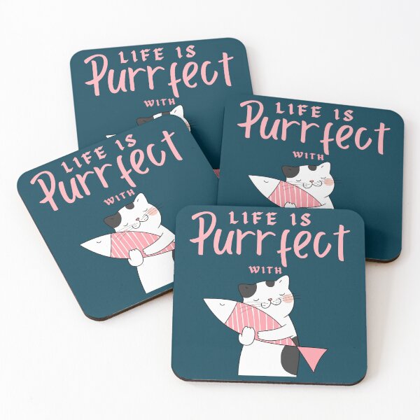 Item preview, Cat Life Is Purrfect designed and sold by Chillledtimes.