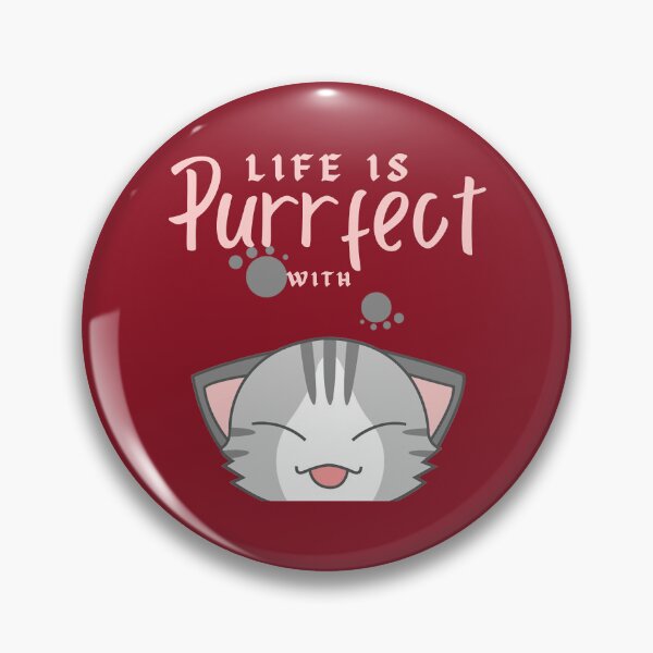Item preview, Cat Life Is Purrfect designed and sold by Chillledtimes.