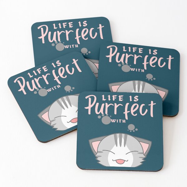 Item preview, Cat Life Is Purrfect designed and sold by Chillledtimes.