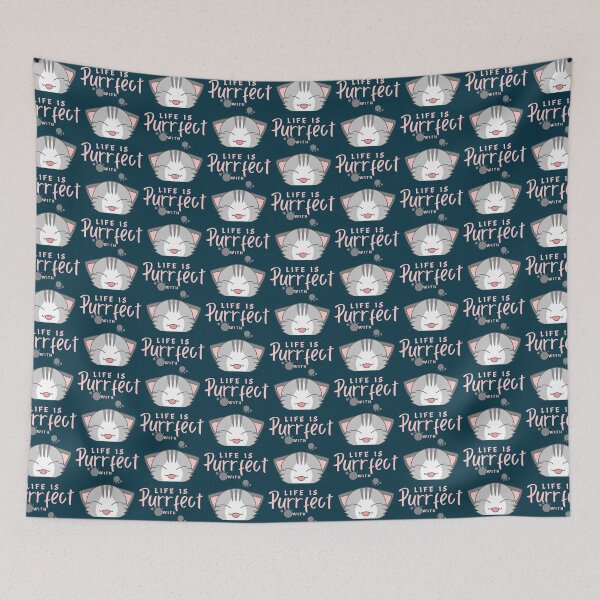 Item preview, Cat Life Is Purrfect designed and sold by Chillledtimes.