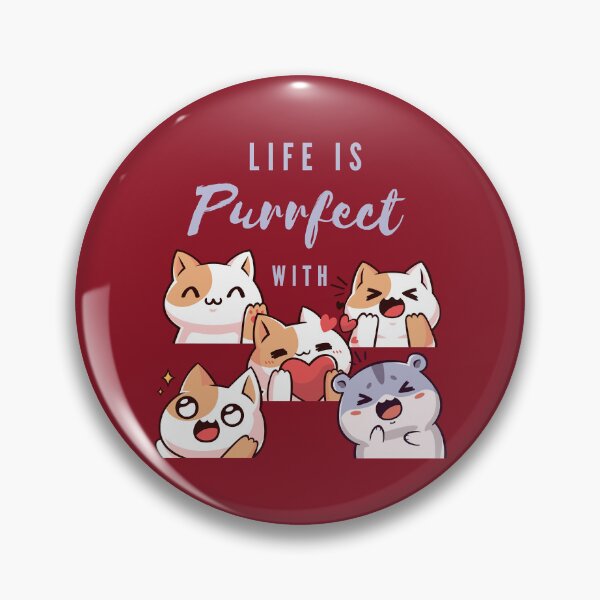 Item preview, Cat Life Is Purrfect designed and sold by Chillledtimes.