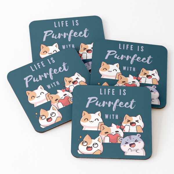 Item preview, Cat Life Is Purrfect designed and sold by Chillledtimes.
