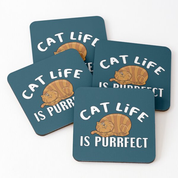 Item preview, Cat Life Is Purrfect designed and sold by Chillledtimes.