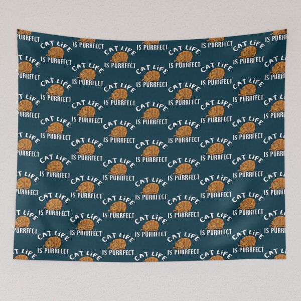 Item preview, Cat Life Is Purrfect designed and sold by Chillledtimes.