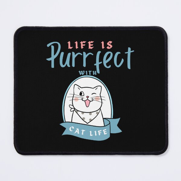 Item preview, Cat Life Is Purrfect designed and sold by Chillledtimes.