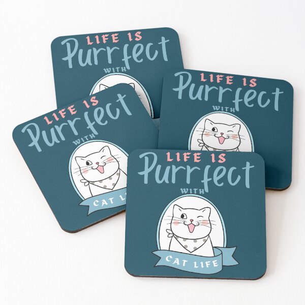 Item preview, Cat Life Is Purrfect designed and sold by Chillledtimes.