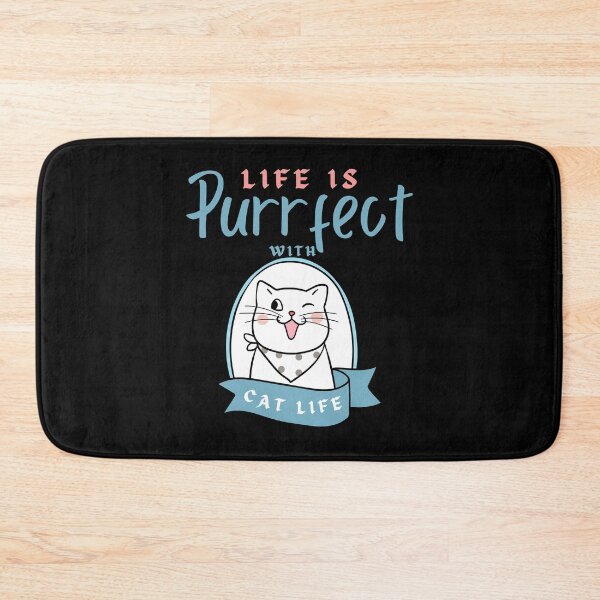 Item preview, Cat Life Is Purrfect designed and sold by Chillledtimes.