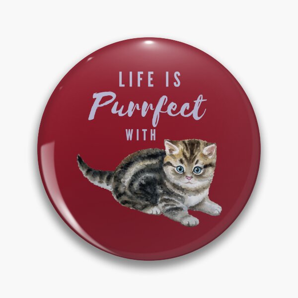 Item preview, Cat Life Is Purrfect designed and sold by Chillledtimes.