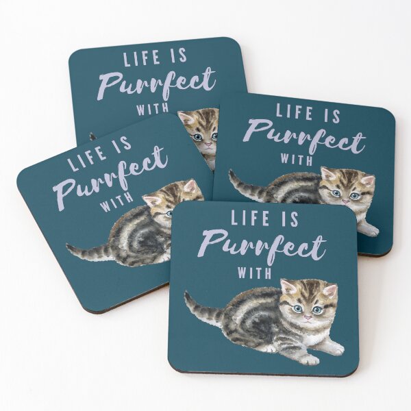 Item preview, Cat Life Is Purrfect designed and sold by Chillledtimes.