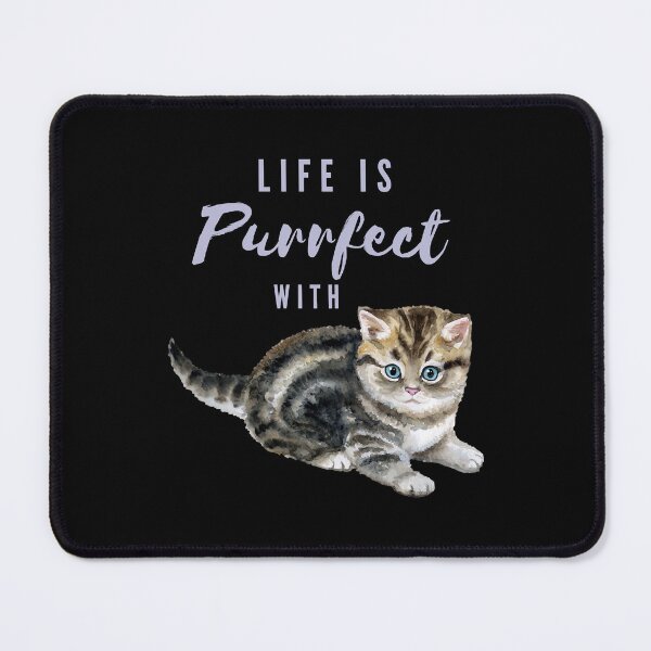 Item preview, Cat Life Is Purrfect designed and sold by Chillledtimes.
