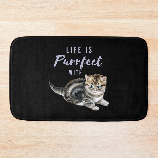 Item preview, Cat Life Is Purrfect designed and sold by Chillledtimes.