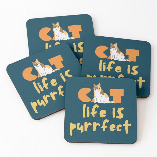 Item preview, Cat Life Is Purrfect designed and sold by Chillledtimes.