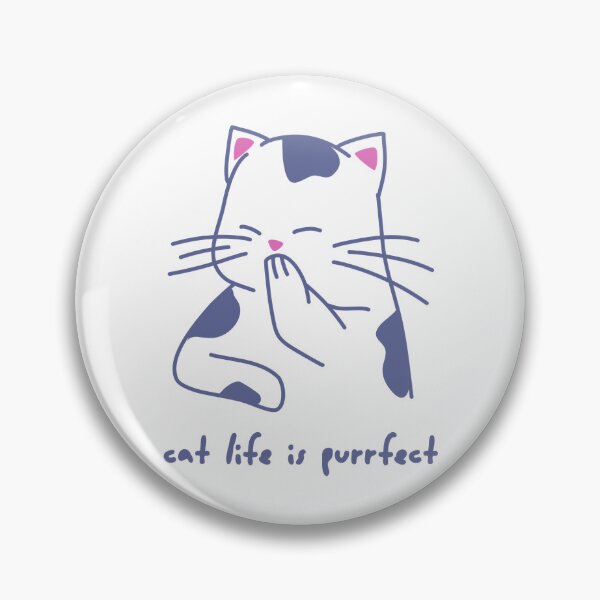 Item preview, Cat Life Is Purrfect designed and sold by Chillledtimes.