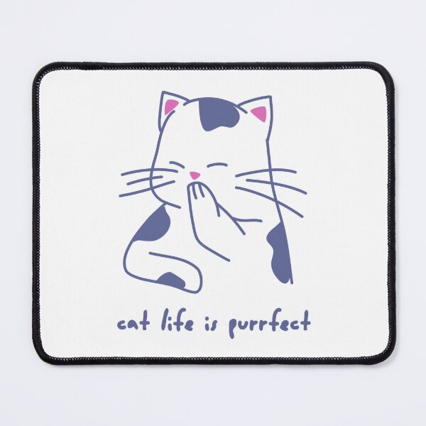 Item preview, Cat Life Is Purrfect designed and sold by Chillledtimes.