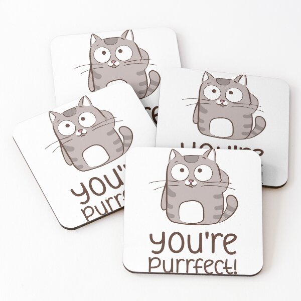Item preview, You are purrfect funny designed and sold by Chillledtimes.