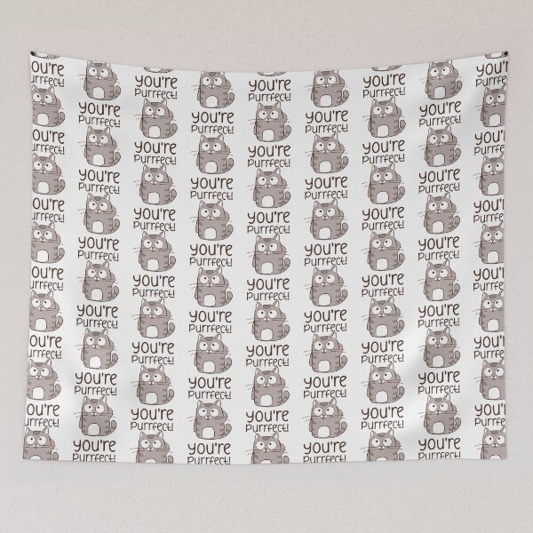 Item preview, You are purrfect funny designed and sold by Chillledtimes.