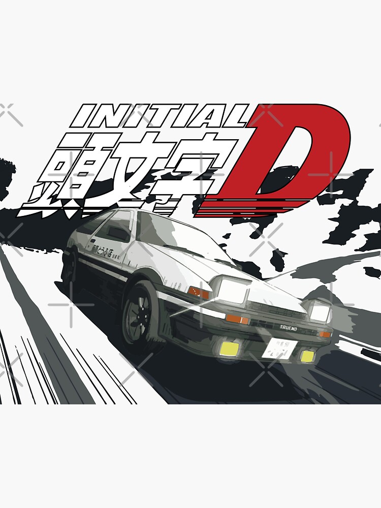 Project D AE86 Treuno Initial D Inspired Mouse Pad Laptop PC Mousepad JDM  Anime