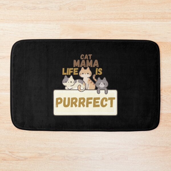 Item preview, Cat Mama Life is Purrfect│Cat Life is Purrfect│Kitten│Kitty│Cat life│Cat mom│Cat Mama Life Essential designed and sold by Chillledtimes.