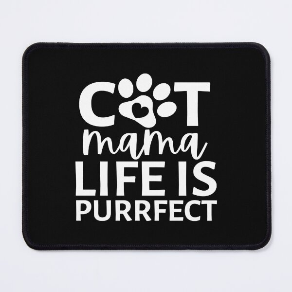 Item preview, cat mama life is purrfect designed and sold by Chillledtimes.