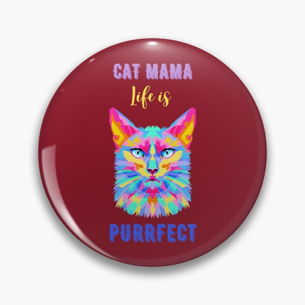 Item preview, Cat Mama Life is Purrfect  designed and sold by Chillledtimes.