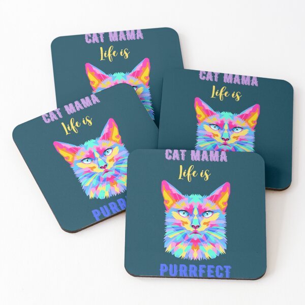 Item preview, Cat Mama Life is Purrfect  designed and sold by Chillledtimes.