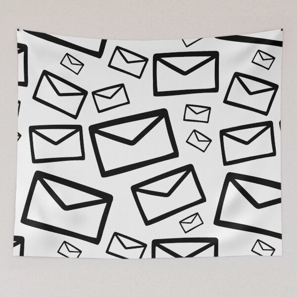 Item preview, Black&white envelopes everywhere designed and sold by bigmoments.