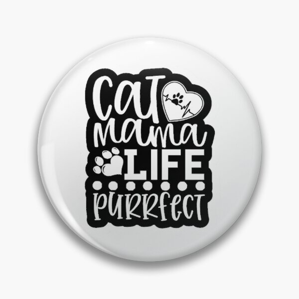 Item preview, Cat Mama Life is Purrfect  designed and sold by Chillledtimes.