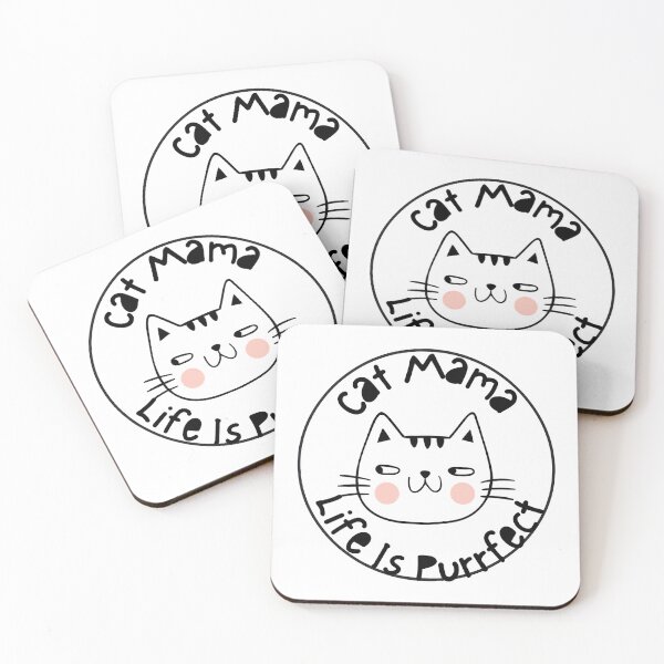 Item preview, Cat Mama Life is Purrfect  designed and sold by Chillledtimes.