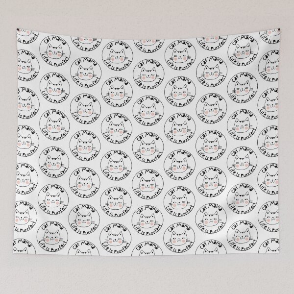 Item preview, Cat Mama Life is Purrfect  designed and sold by Chillledtimes.
