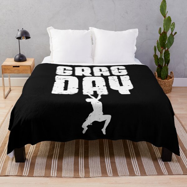 Item preview, Grag Day Rock Climbing Bouldering Funny Climber Boy designed and sold by GrandeDuc.